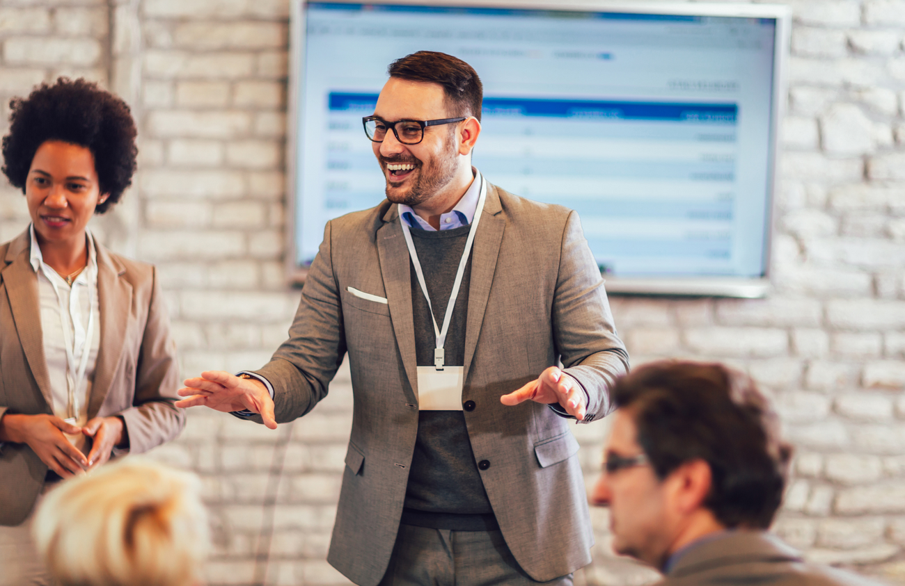 Narration captivante dans un événement d'entreprise