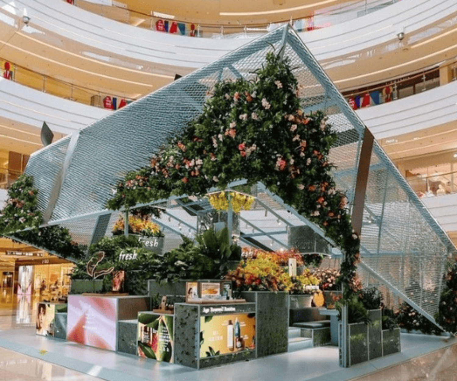 pop-up store de marque original